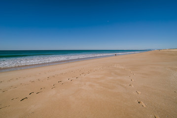 Beach view in Portugal