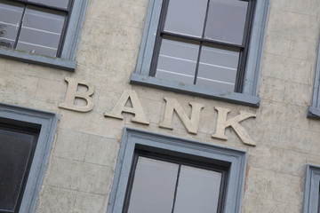 Bank Sign