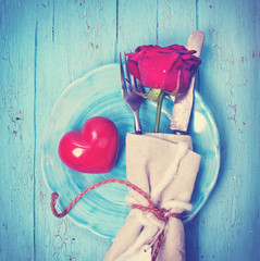 Überraschung zum Valentinstag, Essen gehen 