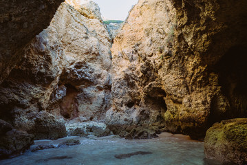 Cliffs and Caves in Portugal