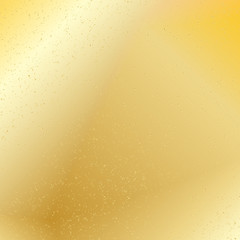 Gold background with sparkles. Vector modern background for cards, websites, brochures and other design