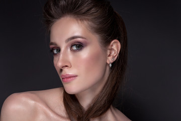 Fototapeta premium Portrait of a beautiful woman