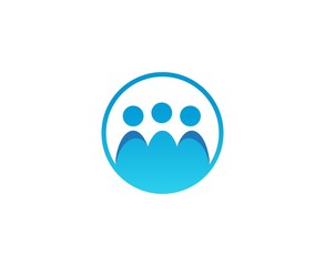 Obraz premium Business people logo