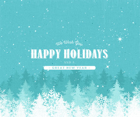 Holiday Background With Textured Effect