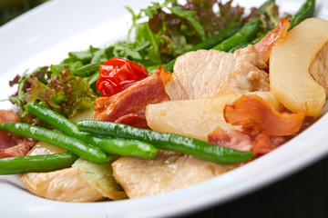 chicken with vegetables