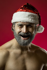 Tough santa claus