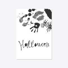 Vector of Halloween poster