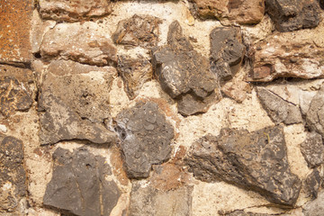 Stone on the mountain as a backgroung