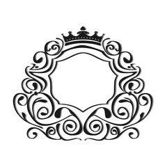 Vintage frame. Image for design