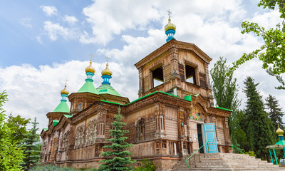 Fototapeta na wymiar Orthodox church of the Holy Trinity