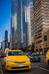 Obraz na płótnie Canvas New York - taxi