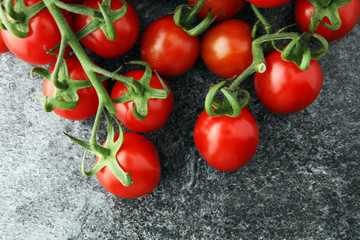Delicious red group of tomatoes. A pile of tomatoes.