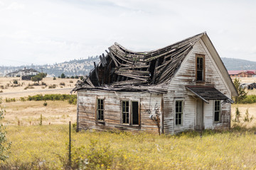 Obraz premium Oregon Houses & Landscape