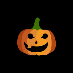 Happy Halloween. Vector Illustration, Halloween Background