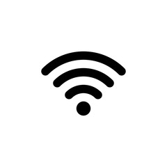 Wifi connection signal vector icon