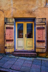 Old door, Tallinn, estonia