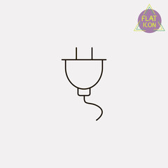 plug line icon