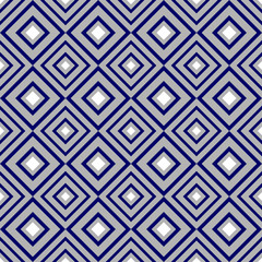 Geometric ornament. Monochrome seamless pattern. Endless texture can be used for wallpaper, pattern fills, surface textures