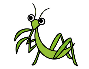カマキリ(緑)
