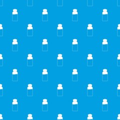 Medicine pattern seamless blue