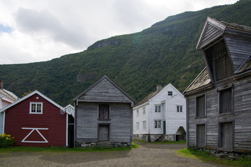 Fototapeta na wymiar Laerdal, Sogn og Fjordane, Norwegen