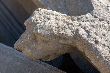 Heraclea Sintica -  Ruins of ancient Greek polis,  located near town of Petrich, Bulgaria