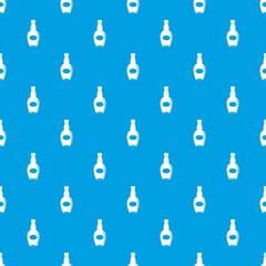 Big bottle pattern seamless blue