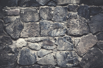 Background of stone wall texture