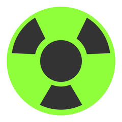 Isolated radioactive signal