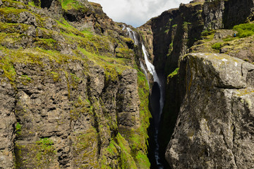 Glymur waterfall, Iceland