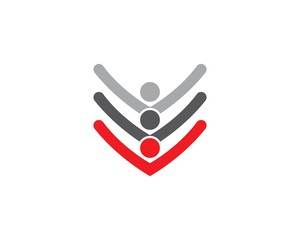 community care Logo template