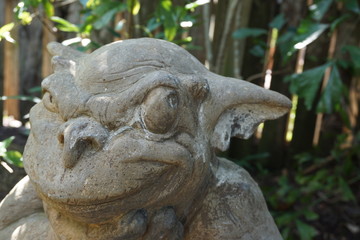 Troll or goblin garden statue