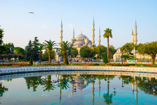 Sultan Ahmed Mosque - Istanbul, Turkey.