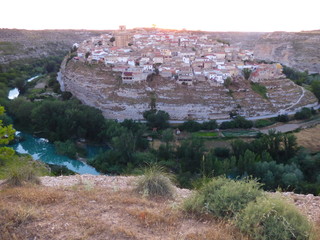 Jorquera. Pueblo de Albacete en la comunidad autónoma de Castilla La Mancha ( España) situado en...