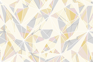 Abstract triangular background, vector