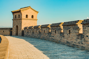 Guard house at dusk