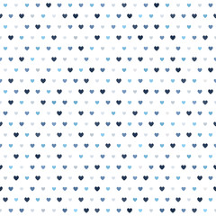 Heart pattern. Seamless vector