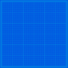 Blueprint Background Tech Vector Illustration. Grid Backdrop