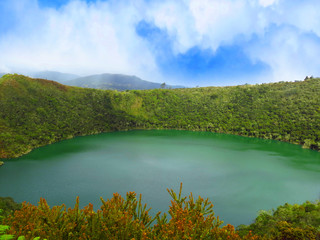 Guatavita, Colombia lagoon or lake el dorado legend