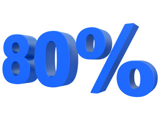 blue or black percentage discount number 3d