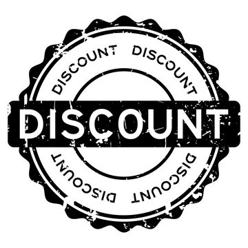 Grunge black discount word round rubber seal stamp on white background