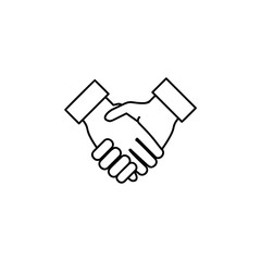 Hold hand icon. Team work element. Premium quality graphic design. Signs, outline symbols collection, simple thin line icon for websites, web design, mobile app icon