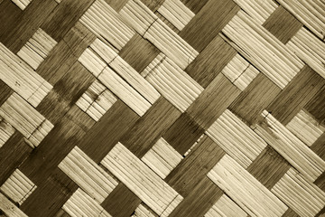 Bamboo wall for background