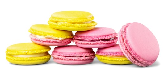 French macaroons .Dessert