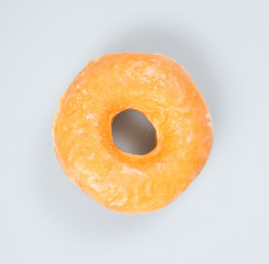Fototapeta na wymiar donut or classic donut on a background.
