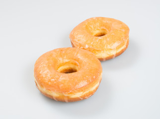 donut or classic donut on a background.