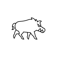 hog icon illustration