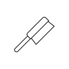 toothbrush icon illustration