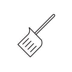 dustpan icon illustration