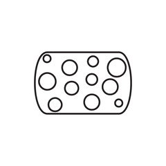 sponge icon illustration